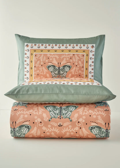 %100 Pamuk Saten Butterfly - 5