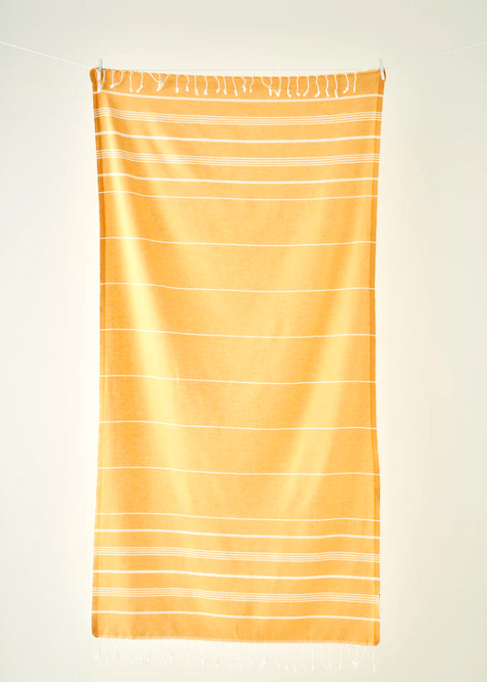 %100 Pamuk Alora Peştamal Hardal (95x180 cm)