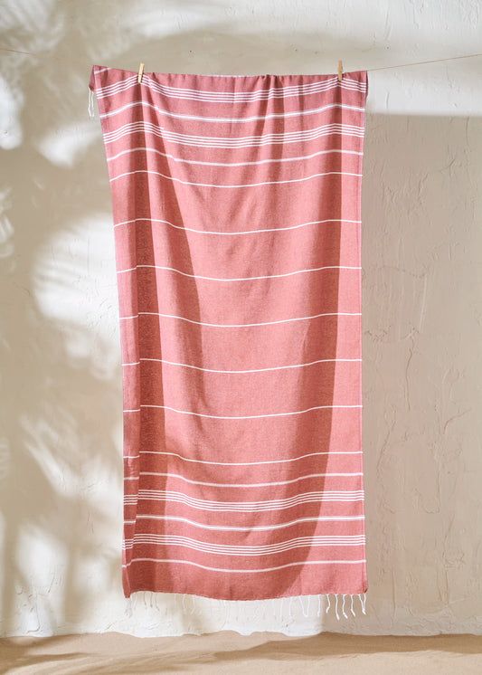 %100 Pamuk Alora Peştamal Kiremit (95x180 cm)