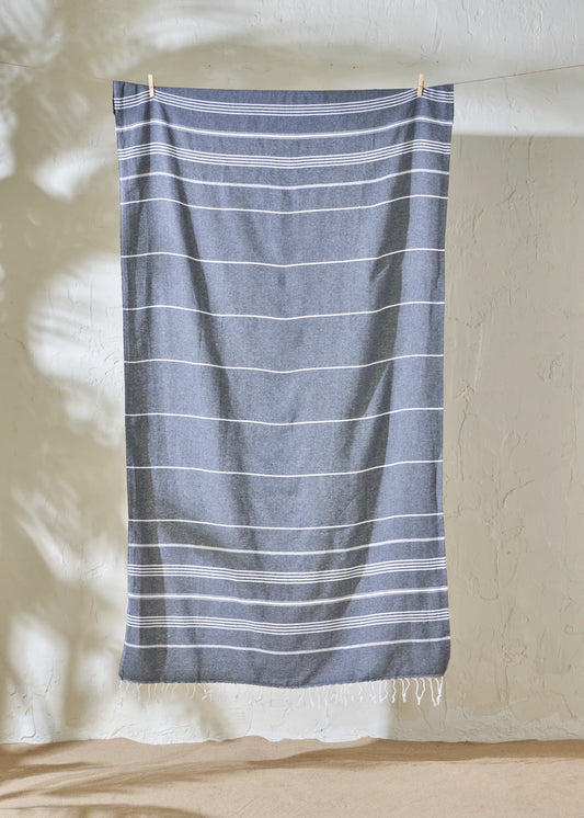 %100 Pamuk Alora Peştamal Antrasit (95x180 cm)