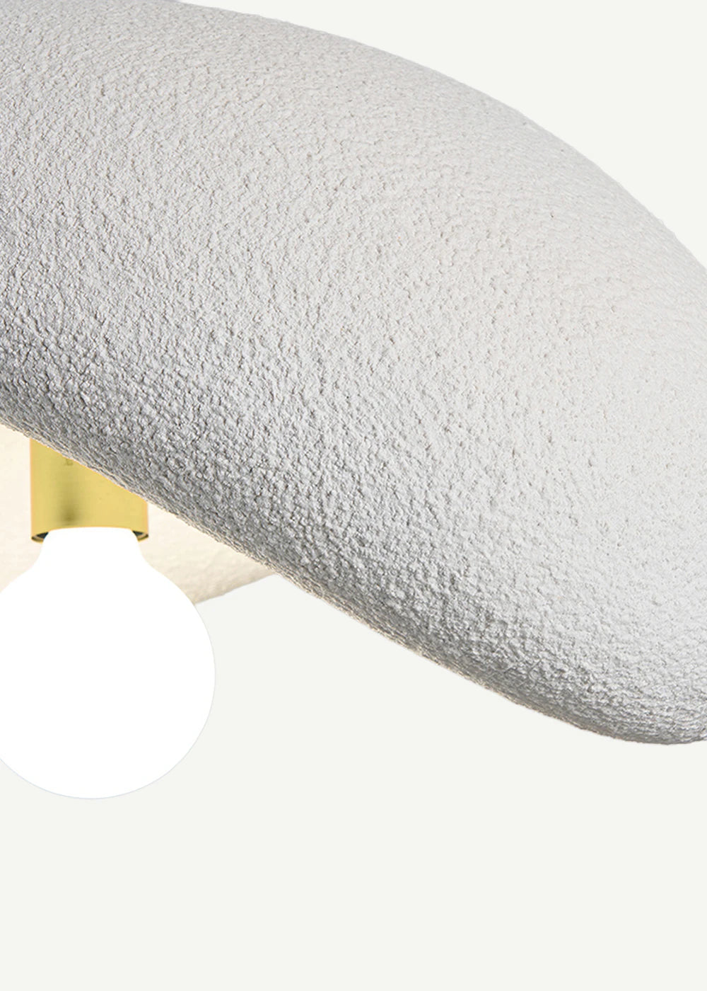 Mirella Tekli Beton Sarkıt Avize Beyaz (40x80 cm) - 50x80 cm - BEYAZ - 2