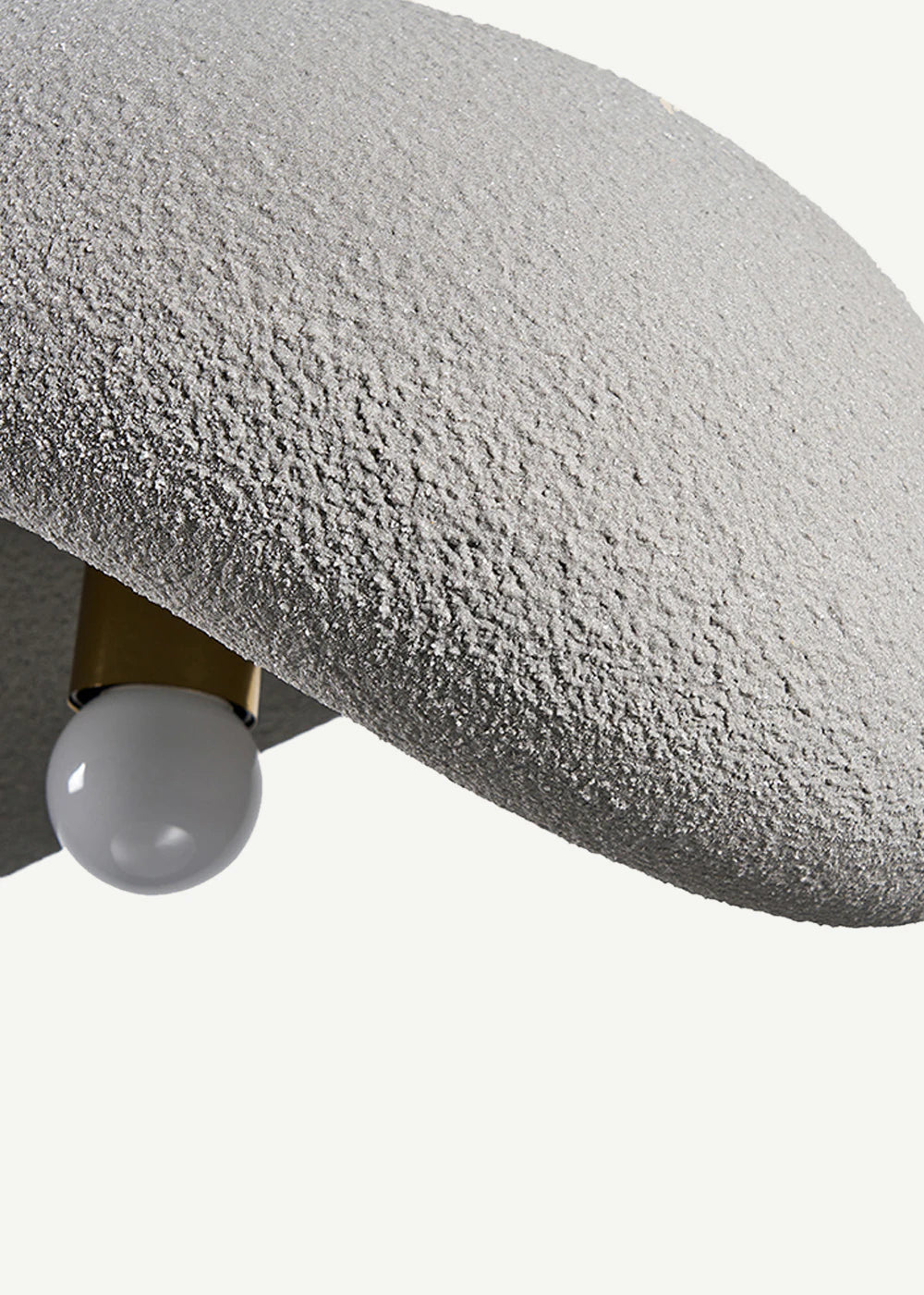 Mirella Tekli Beton Sarkıt Avize Beyaz (40x80 cm) - 40x80 cm - GRİ - 2