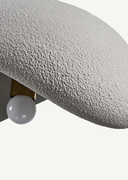 Mirella Tekli Beton Sarkıt Avize Beyaz (40x80 cm) - 40x80 cm - GRİ - 2
