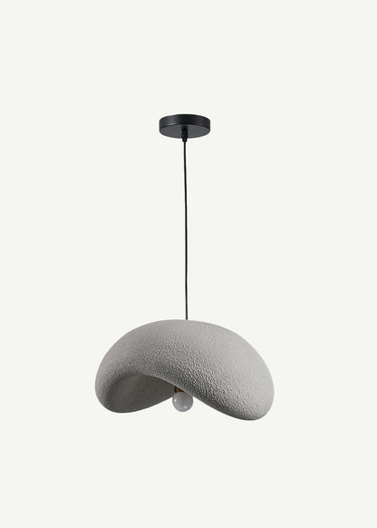 Mirella Tekli Beton Sarkıt Avize Beyaz (40x80 cm) - 40x80 cm - GRİ - 3