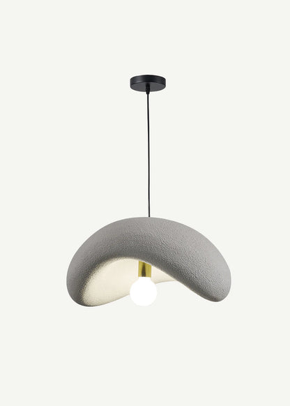 Mirella Tekli Beton Sarkıt Avize Beyaz (40x80 cm) - 50x80 cm - GRİ - 2