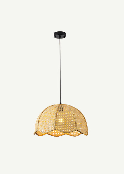 Hana Rattan Avize Naturel (40x80 cm) - 2