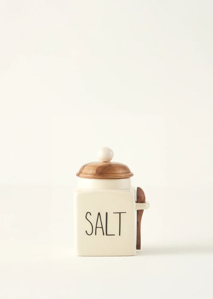 Salt Seramik Kavanoz Krem (330 ml)