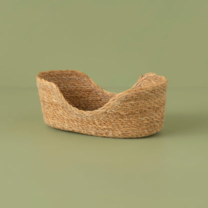 Berry Oval Hasır Sepet Seti Naturel - 3