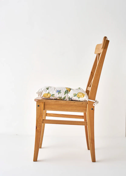 Lemoncello Baskılı Sandalye Minderi (40x40 cm)