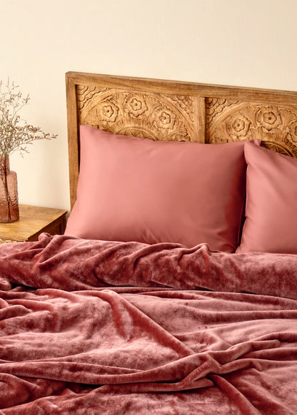 Shelly Wellsoft Çift Kişilik Battaniye Rose (200x220 cm)