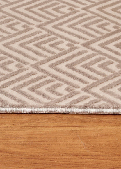 Veluna Modern Halı Beyaz (120x180 cm) - 80x300 cm - BEYAZ - 3