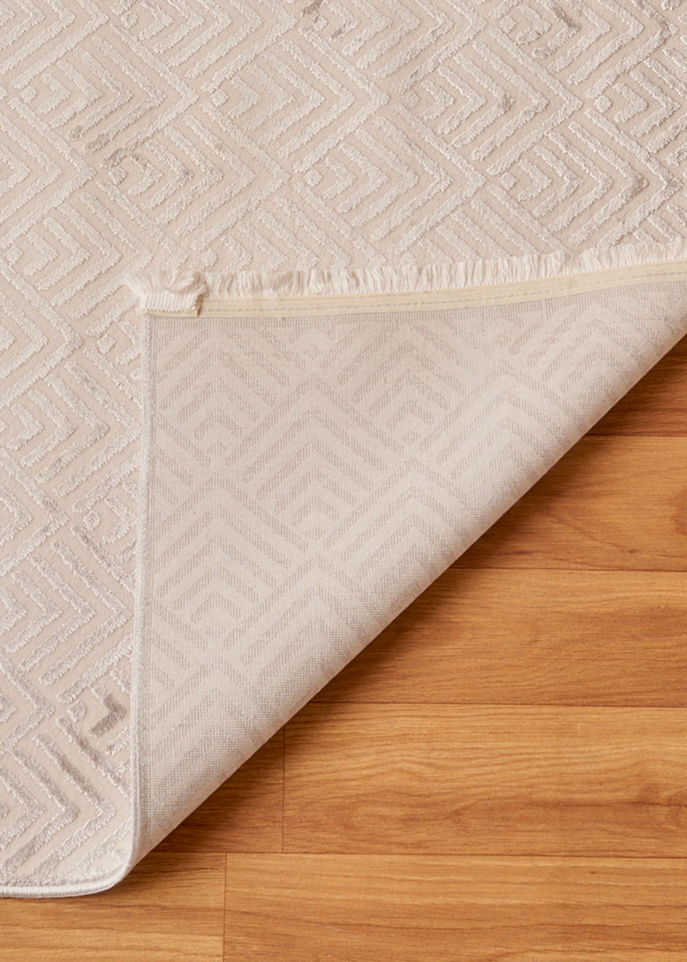 Veluna Modern Halı Beyaz (120x180 cm) - 200x290 cm - BEYAZ - 2