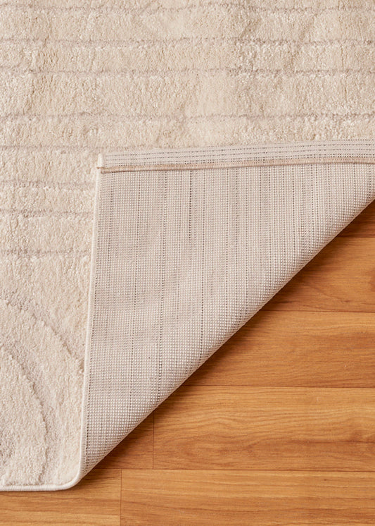 Alora Modern Halı Beyaz (80x200 cm)