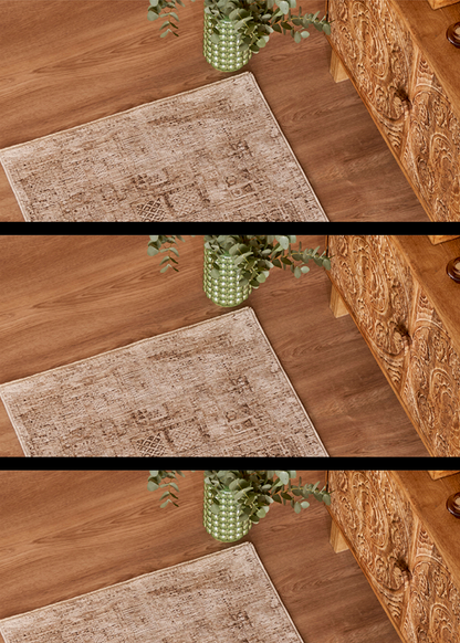Jovak Modern Halı Kahverengi (120x180 cm)
