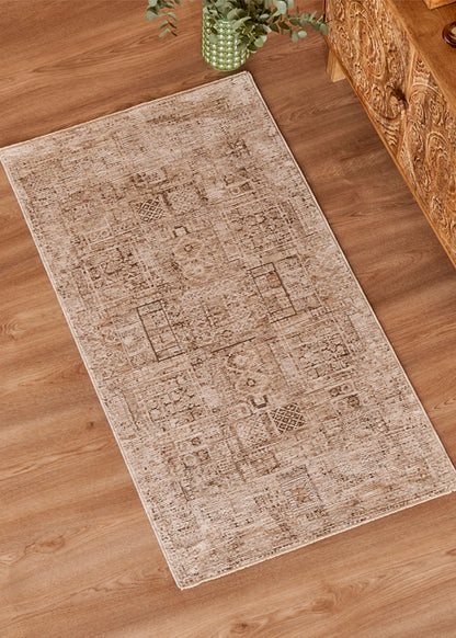 Jovak Modern Halı Kahverengi (100x200 cm)