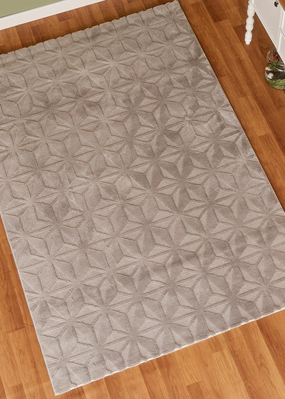 Tesio Modern Halı Beyaz (120x180 cm)