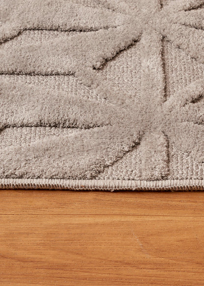 Tesio Modern Halı Beyaz (120x180 cm) - 100x200 - GRİ - 3