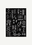 %100 Pamuk Mirage Kilim Siyah (80x150 cm)