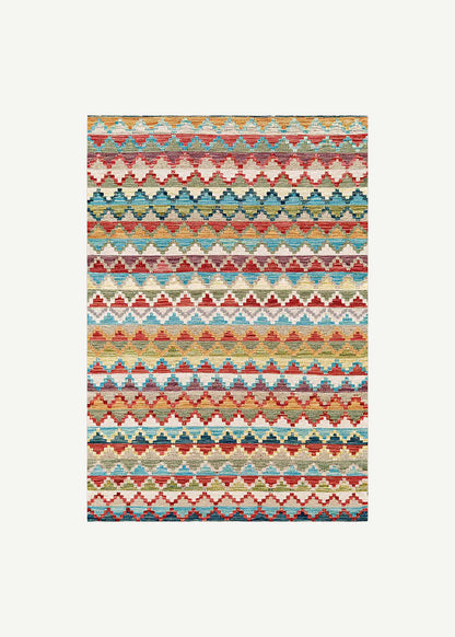 %100 Pamuk Boho Kilim (120x180 cm)