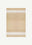 %100 Pamuk Sleek Kilim Naturel-Beyaz (150x230 cm)