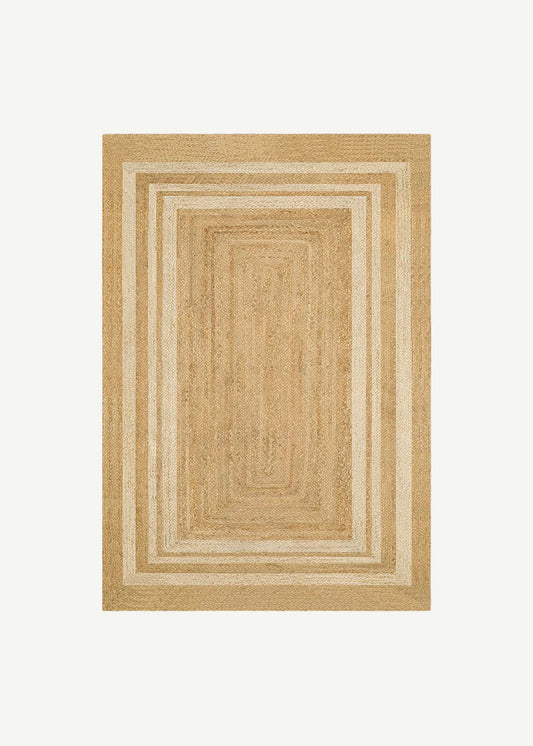%100 Pamuk Cheer Kilim Naturel-Beyaz (80x150 cm)