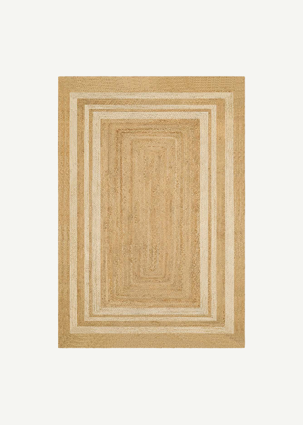 %100 Pamuk Cheer Kilim Naturel-Beyaz (120x180 cm)