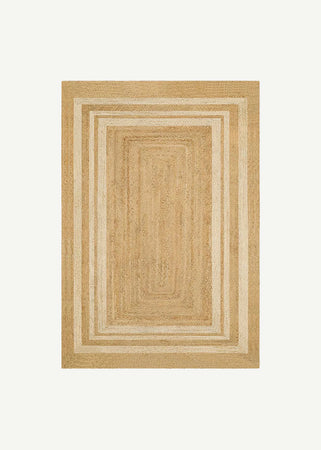 %100 Pamuk Cheer Kilim Naturel-Beyaz (120x180 cm)