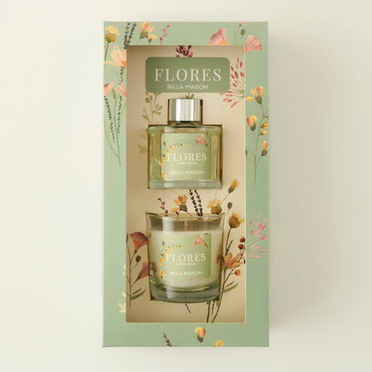 Flores 5 Parça Nevresim ve Koku Seti - 2