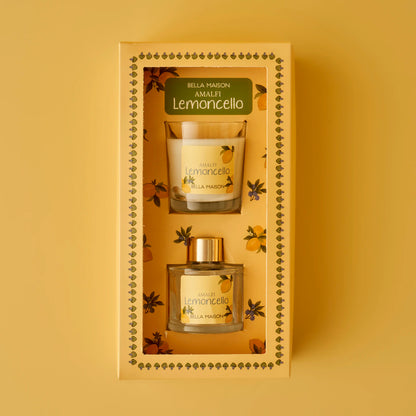 Lemoncello 5 Parça Yatak Örtüsü ve Koku Seti