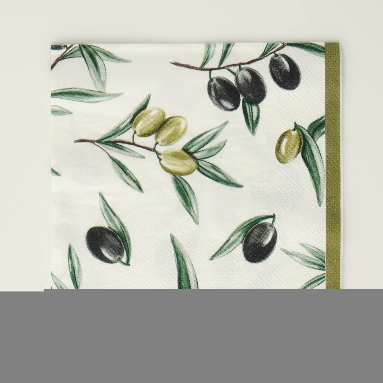 Olive 40'lı Kağıt Peçete (33x33 cm)