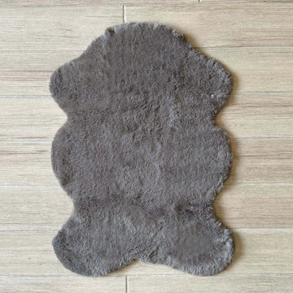 İPTAL Cozy Peluş Halı Gri (70x100 cm)