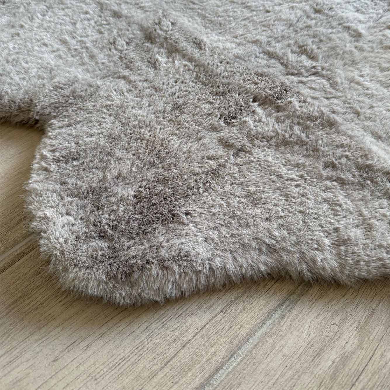 İPTAL Cozy Peluş Halı Gri (70x100 cm) - 70x100 cm - VİZON - 2