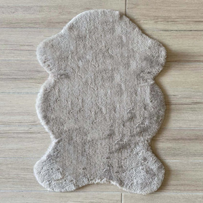 İPTAL Cozy Peluş Halı Gri (70x100 cm)