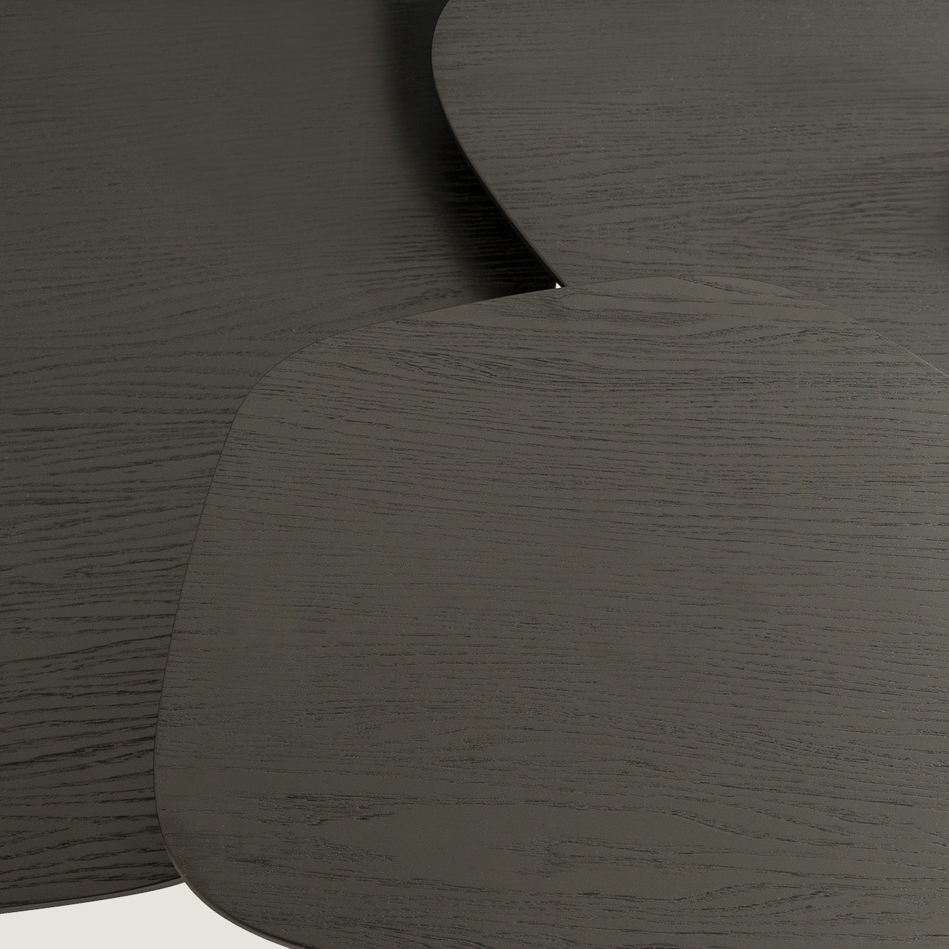Delta Orta Sehpa Siyah (94x106x37 cm) - 65x71x43 cm - SİYAH - 3