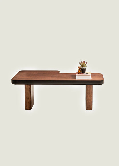 Neva Orta Sehpa Kahverengi (72x110x38 cm) - 60x110x38 cm - KAHVERENGİ - 2