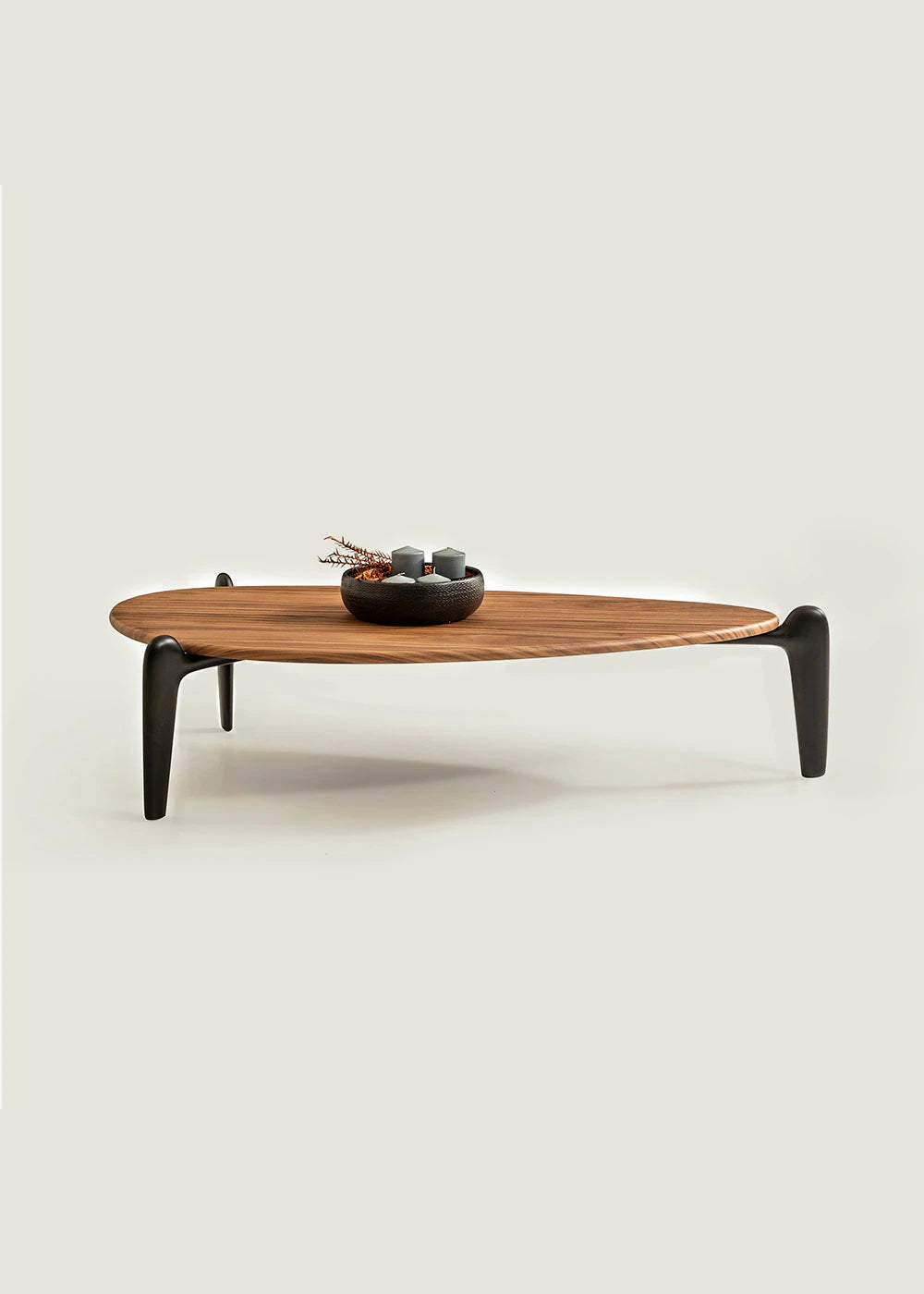 Pena Orta Sehpa Siyah-Ceviz (94x116x38 cm) - 91x160x38 cm - SİYAH-CEVİZ - 2