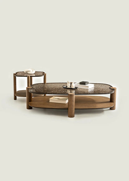 Tigris Orta Sehpa Bronz (90x135x33 cm) - 4