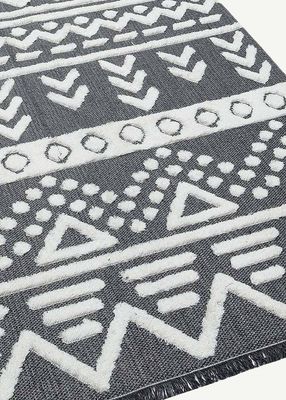 Habitat Modern Kilim Bej (130x190 cm) - 77x300 cm - SİYAH - 2