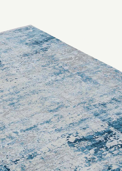 Luxia  Modern Halı Mavi (80x300 cm)