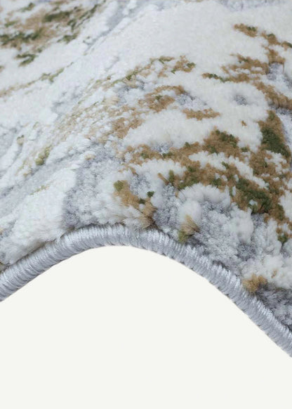 Luxia Modern Halı Bej (80x150 cm) - 80x300 cm - YEŞİL - 2