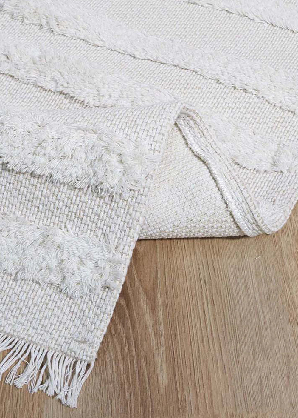 Habitat Modern Kilim Bej (130x190 cm) - 77x300 cm - BEJ - 2