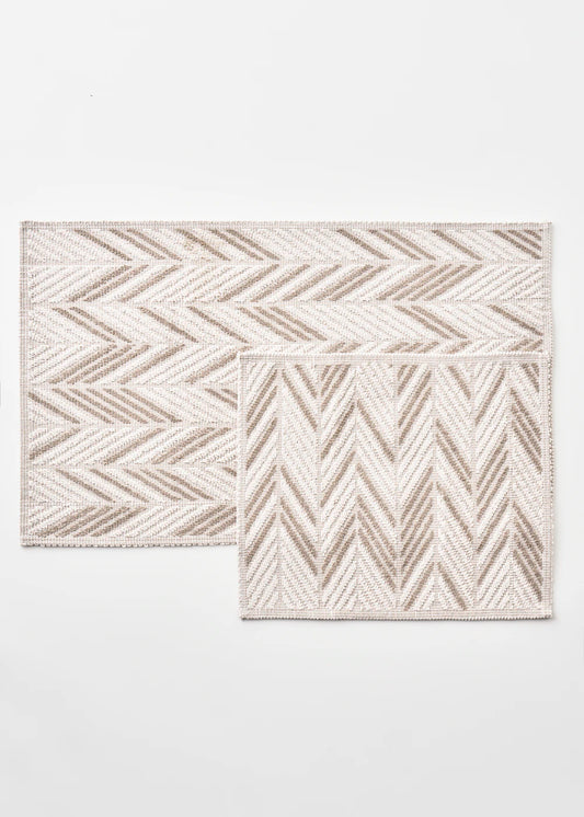 %100 Pamuk Corner Paspas Takımı Vizon (60x100 cm)