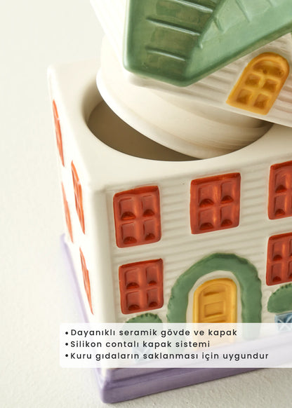 House Seramik Baharatlık Yeşil (230 cc)