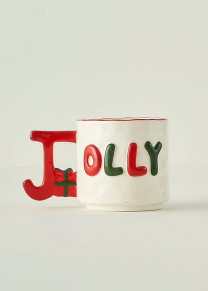Jolly Yılbaşı Stoneware Kupa (360 cc)