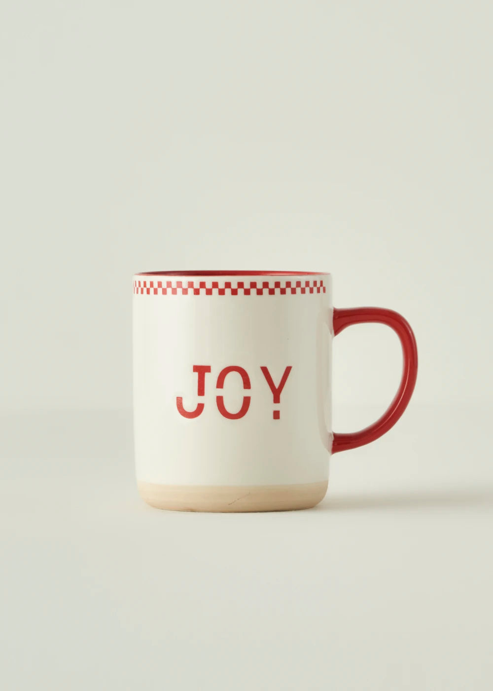 Joy Yılbaşı Stoneware Kupa Kırmızı (470 cc)