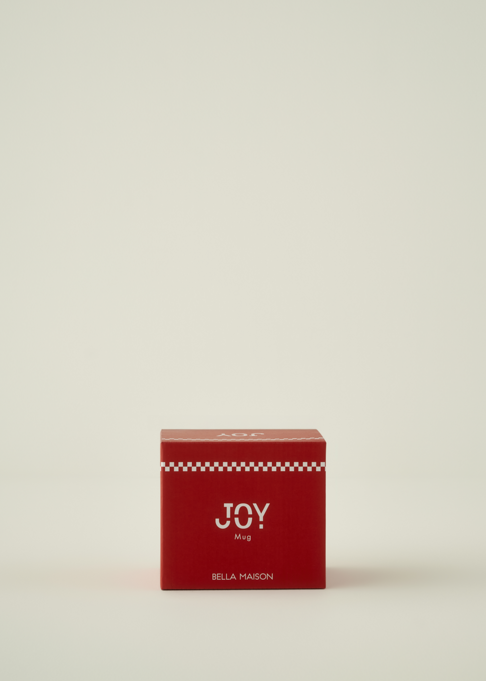 Joy Yılbaşı Stoneware Kupa Kırmızı (470 cc) - 4