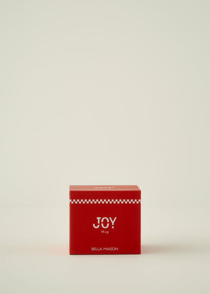 Joy Yılbaşı Stoneware Kupa Kırmızı (470 cc) - 4