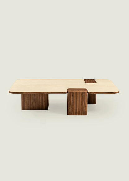 Alaca Orta Sehpa Bej (138x80x30 cm) - 2