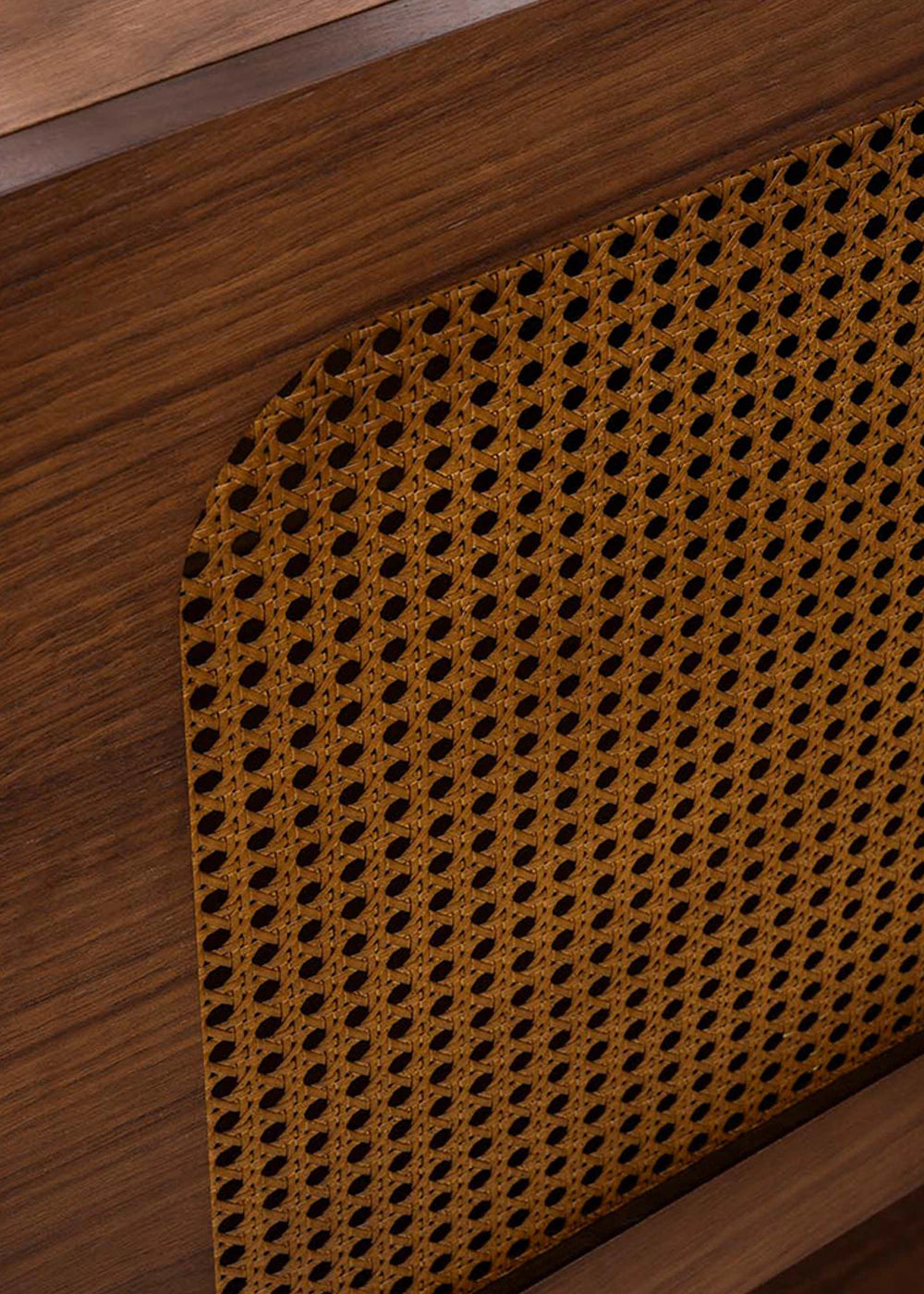 Rattan Konsol Ceviz (141x31x75 cm) - 7