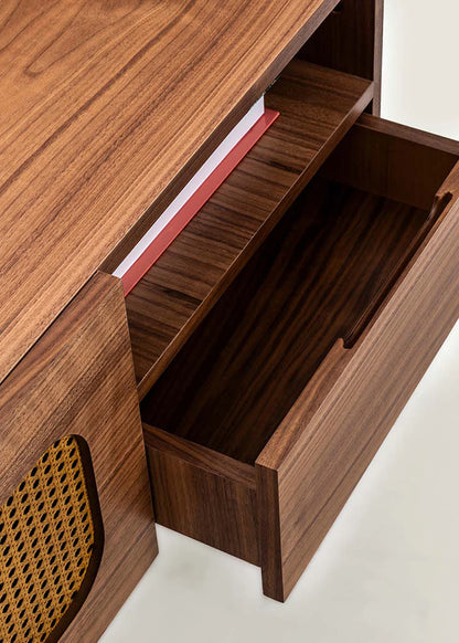 Rattan Tv Ünitesi Ceviz (145x42x58 cm) - 5